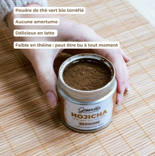GreenMa - HOJICHA - Thé vert bio torréfié – Image 3